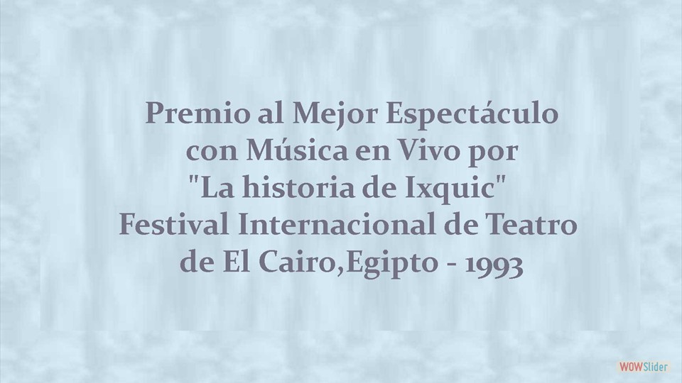 Premio El Cairo -1993